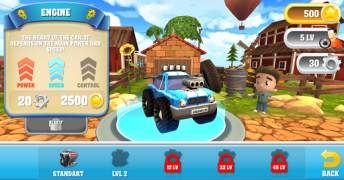 Scaricare Cartoon Hot Racer 3D Corse per Android Screenshot 2