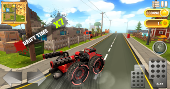 Scaricare Cartoon Hot Racer 3D Corse per Android Screenshot 3