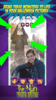 Scaricare Evil Nun Photo Editor Foto per Android Screenshot 2
