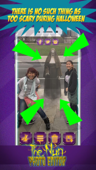 Scaricare Evil Nun Photo Editor Foto per Android Screenshot 3