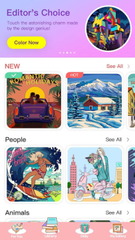 Scaricare Color Master: Coloring Games Intrattenimento per Android Screenshot 2