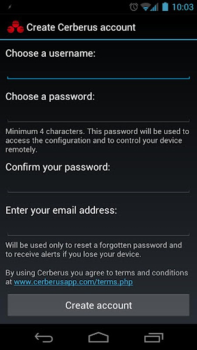 Scaricare Cerberus Lavoro per Android Screenshot 3