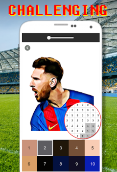 Scaricare Football Logo Coloring By Number Giochi rompicapo per Android Screenshot 5