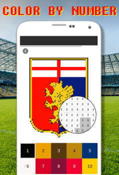 Scaricare Football Logo Coloring By Number Giochi rompicapo per Android Screenshot 6