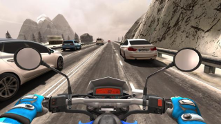 Scaricare Traffic Rider Corse per Android Screenshot 2