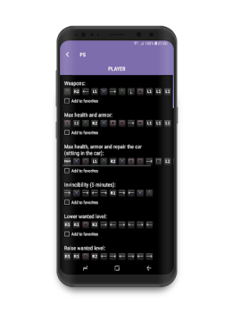 Scaricare Cheats for GTA 5 on PS/XBOX/PC Intrattenimento per Android Screenshot 2
