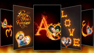 Scaricare Fire Text Photo Frames App Foto per Android