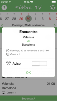 Scaricare Futbol TV Lo sport per Android Screenshot 2