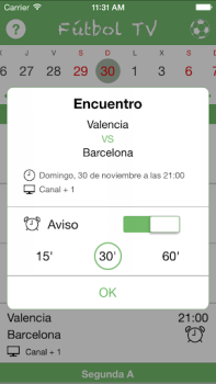 Scaricare Futbol TV Lo sport per Android Screenshot 7