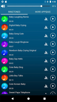 Scaricare Suoni e suonerie per bambini Personalizzazione per Android Screenshot 2
