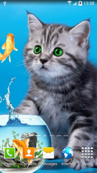 Scaricare Cat Live Wallpaper Personalizzazione per Android Screenshot 5
