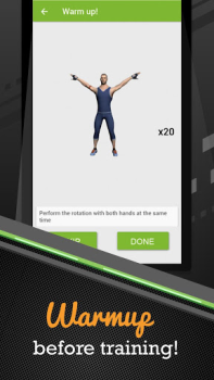 Scaricare 100 Pushups allenamento Salute e fitness per Android Screenshot 3