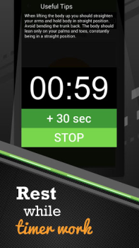 Scaricare 100 Pushups allenamento Salute e fitness per Android Screenshot 5