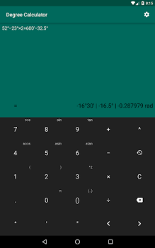 Scaricare Degree Calculator Strumenti per Android Screenshot 5