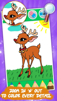 Scaricare Libro Colorare Bambini Animali Intrattenimento per Android Screenshot 3