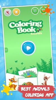 Scaricare Libro Colorare Bambini Animali Intrattenimento per Android Screenshot 4