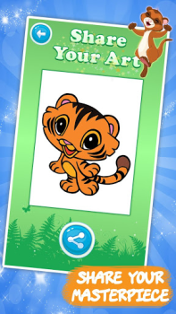 Scaricare Libro Colorare Bambini Animali Intrattenimento per Android Screenshot 5
