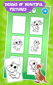 Scaricare Libro Colorare Bambini Animali Intrattenimento per Android Screenshot 7