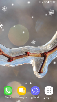 Scaricare Beautiful Winter Live Wallpape Personalizzazione per Android Screenshot 2