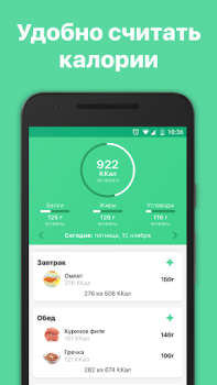 Scaricare Счетчик калорий диета 10Levels Salute e fitness per Android Screenshot 3