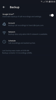 Scaricare Registratore di chiamate Strumenti per Android Screenshot 4