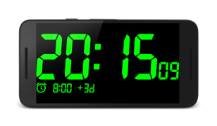 Scaricare Big Digital Clock Strumenti per Android Screenshot 2