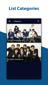Scaricare BTS Live Wallpapers Personalizzazione per Android Screenshot 2