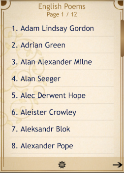 Scaricare English Poems/Poetry Libri e guide per Android Screenshot 2