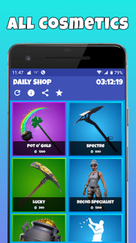 Scaricare Daily shop for Battle Royale Intrattenimento per Android Screenshot 2