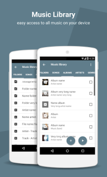 Scaricare NRG Player lettore musicale Musica e audio per Android Screenshot 4