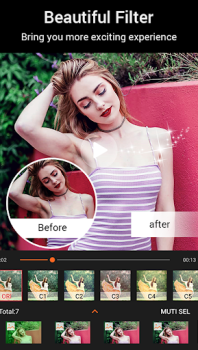 Scaricare Beauty Video - Video Editor Lettori ed editor video per Android Screenshot 5