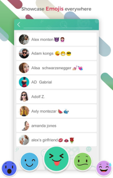 Scaricare Emoji Contact Maker Comunicazione per Android Screenshot 2