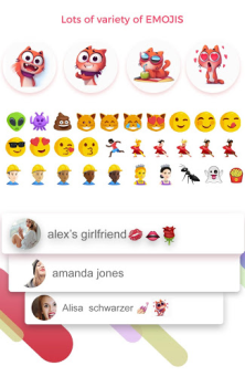 Scaricare Emoji Contact Maker Comunicazione per Android Screenshot 4