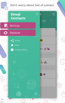 Scaricare Emoji Contact Maker Comunicazione per Android Screenshot 5