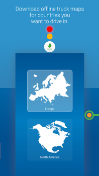 Scaricare MapFactor Navigator Truck Pro Mappe e navigazione per Android Screenshot 2