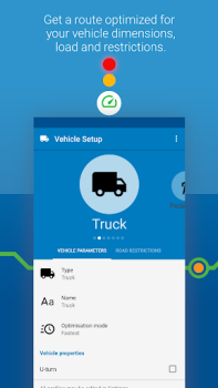 Scaricare MapFactor Navigator Truck Pro Mappe e navigazione per Android Screenshot 3