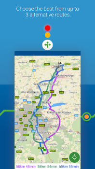 Scaricare MapFactor Navigator Truck Pro Mappe e navigazione per Android Screenshot 4