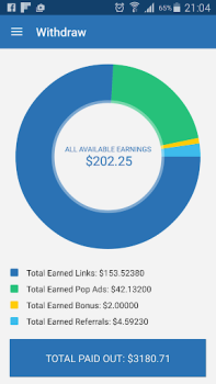 Scaricare AdFly - Paid URL Shortener Strumenti per Android Screenshot 4