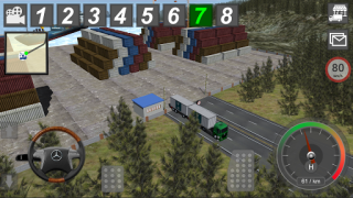 Scaricare Mercedes Benz Truck Simulator Simulatori per Android Screenshot 3