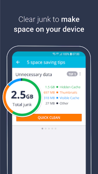 Scaricare AVG Cleaner: Pulizia Strumenti per Android Screenshot 3