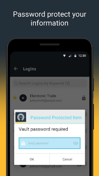Scaricare Norton Password Manager Strumenti per Android Screenshot 3