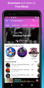 Scaricare Downloader lettori music video Musica e audio per Android Screenshot 2