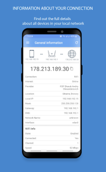 Scaricare 2IP — Speed Test and my IP add Strumenti per Android Screenshot 2