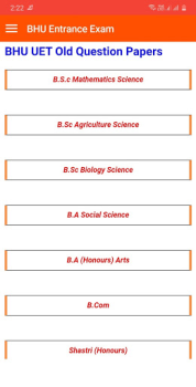 Scaricare BHU Entrance Exam Educazione per Android Screenshot 5