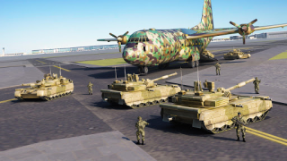 Scaricare US Army Tank Transporter Airplane Simulatori per Android