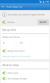 Scaricare Auto Clean Up Strumenti per Android Screenshot 2