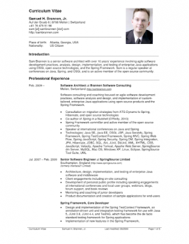 Scaricare CV Examples: PDF CV Templates Educazione per Android Screenshot 3