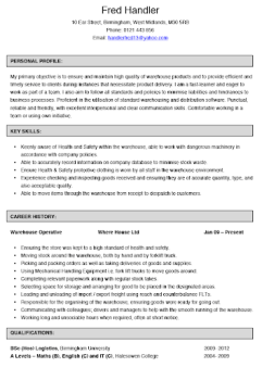 Scaricare CV Examples: PDF CV Templates Educazione per Android Screenshot 5