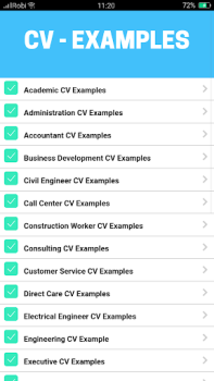 Scaricare CV Examples: PDF CV Templates Educazione per Android Screenshot 6
