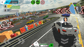 Scaricare Car Drivers Online: Fun City Corse per Android Screenshot 4